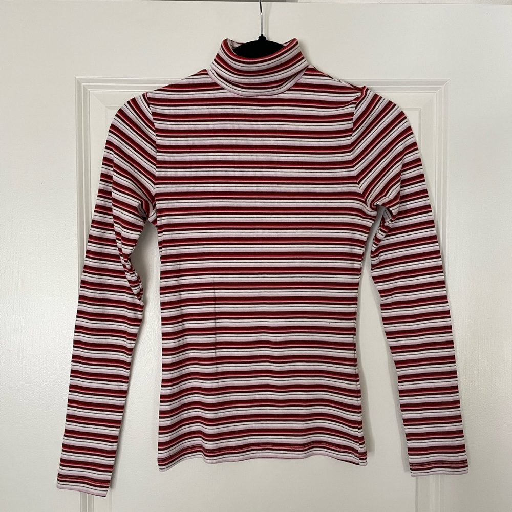 Levi’s Long Sleeve T-Shirt (Size S) Striped Turtleneck